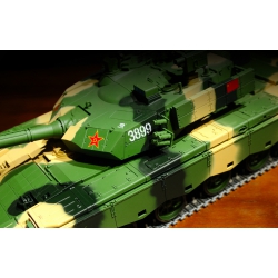 Czołg zdalnie sterowany ASG/dźwięk/dym 1:16 Chinese ZTZ 99A MBT RTR 2.4Ghz - Heng Long 3899A-1U (S)